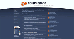 Desktop Screenshot of courtsonline.ch