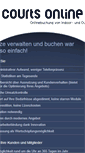 Mobile Screenshot of courtsonline.ch